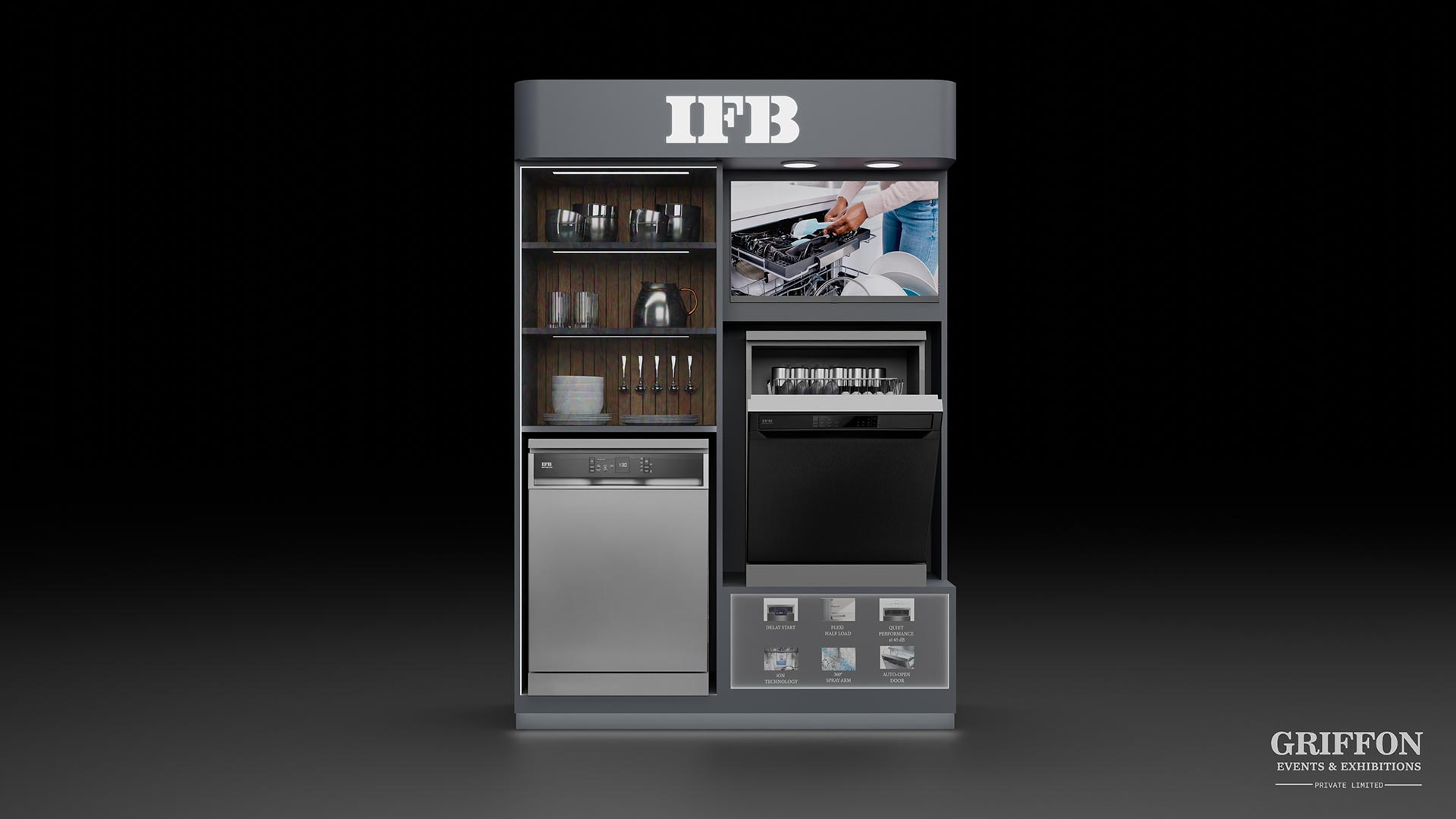 Brand display interior